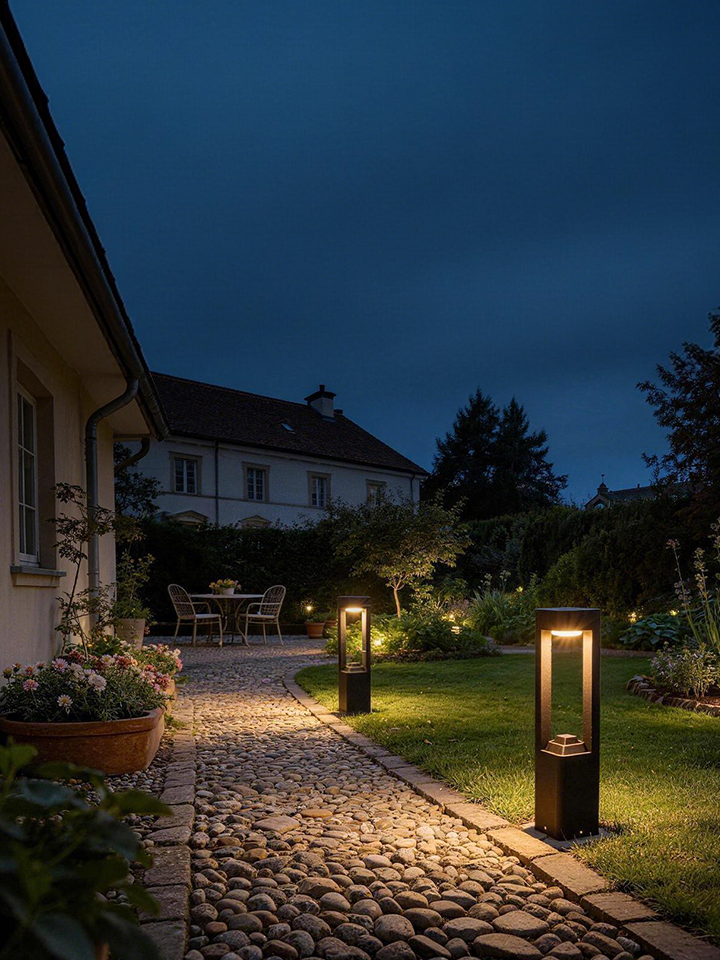 custom outdoor lighting