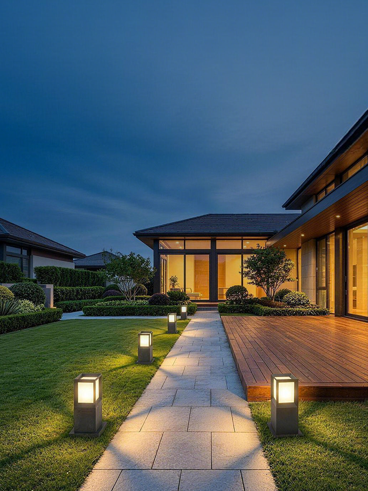 custom outdoor lighting