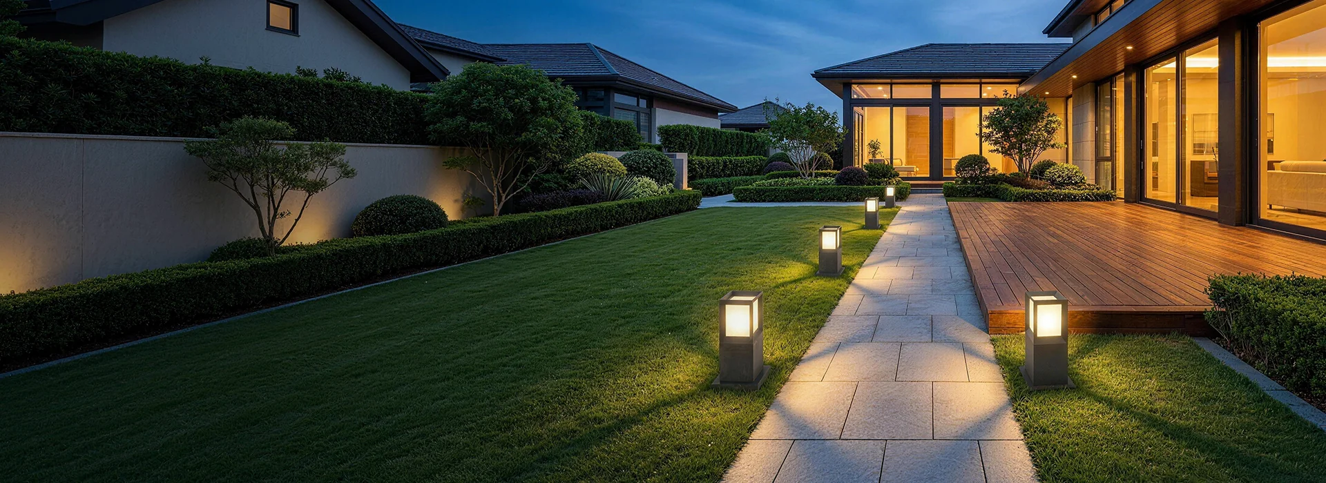 custom outdoor lighting