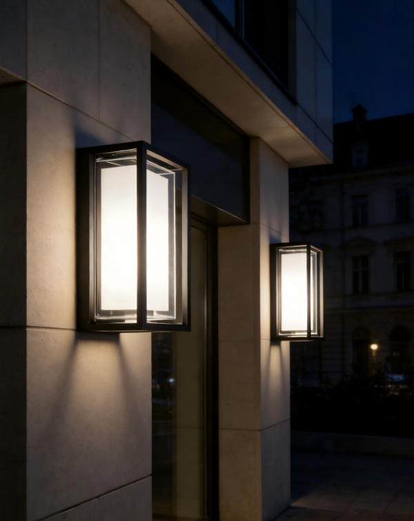 led outdoor wall sconce