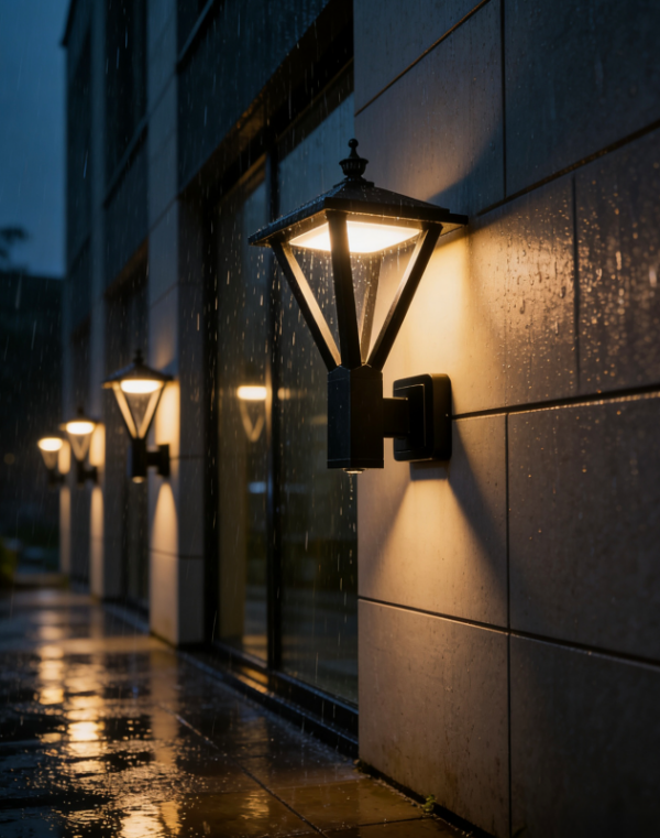 waterproof outdoor wall lights